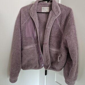 Aeropostale purple fleece jacket.